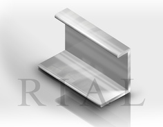 Профиль-ручка задней двери RP04